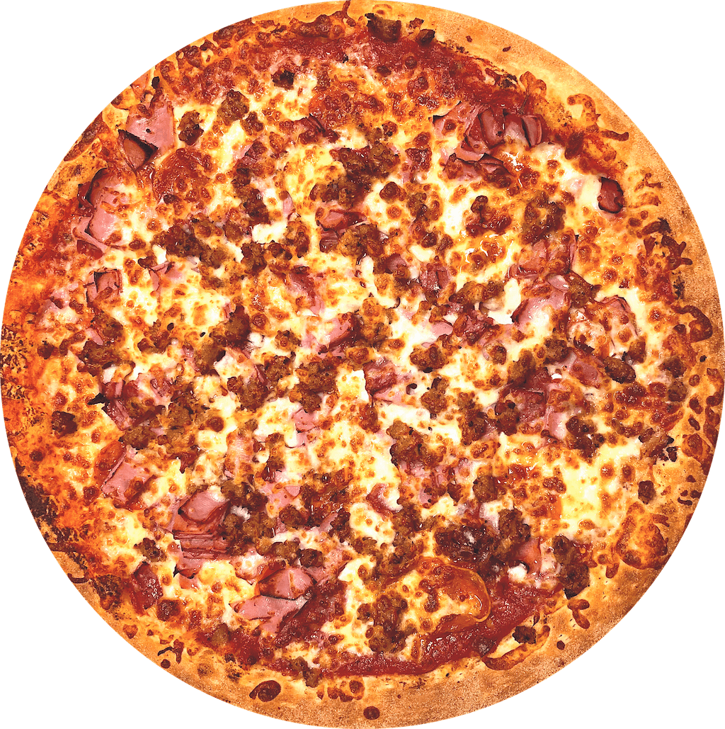 Meat lovers pizza